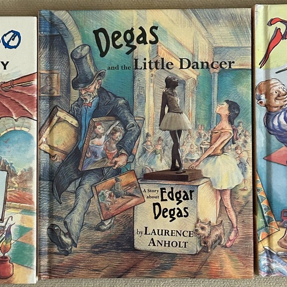 Children's Art Book Set - Vincent van Gogh, Pablo Picasso and Edgar Degas - Picture 3 of 6